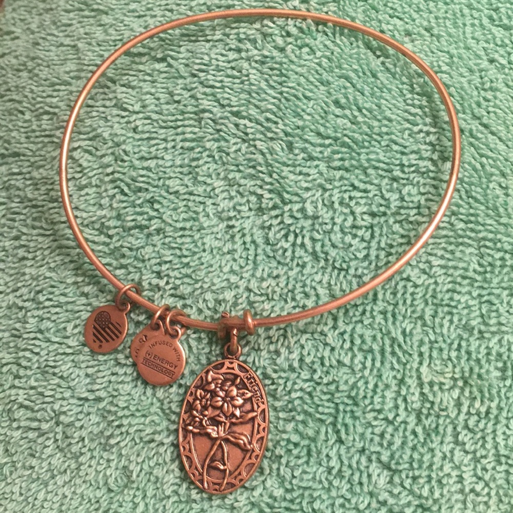 Gold friend Alex & Ani bracelet